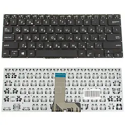 Клавіатура для ноутбука ASUS (X409 series) rus, black, без фрейма
