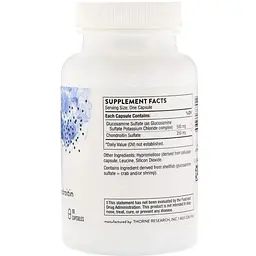 Глюкозамін хондроїтин Thorne Research Glucosamine & Chondroitin 90 капсул - мініатюра 2