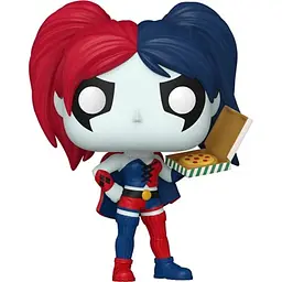 Фігурка Funko Pop DC Харлі Квінн Harley Quinn with Pizza 10 см FP DC HQ 452 - мініатюра 2