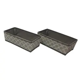 Набір органайзерів EuroHome 14*29*9 см - 2 шт. French Grey (485593)