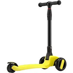 Самокат Miqilong Fargo триколісний жовтий (FARGO-135-YELLOW) - мініатюра 2
