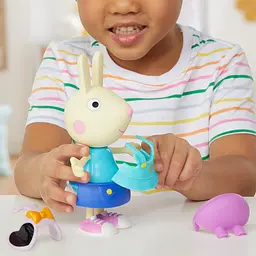 Ігровий набір PEPPA FIGURINES серії "Модна пригода" - ОДЯГНИ РЕБЕККУ Peppa Pig G0329 - мініатюра 7