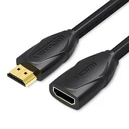 Подовжувач HDMI-HDMI v.2.0 Vention F/M PVC Shell 4K 60Hz 18Gbps 1.5m Black (VAA-B06-B150)