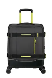 Валіза 55 См American Tourister URBAN TRACK BLACK/LIME 55x40x23 MD1*19209