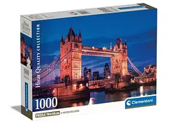 Пазл Clementoni High Quality Collection: Тауерський міст уночі, Лондон, Великобританія (High Quality Collection - Tower Bridge At Night Puzzle - 1000 pcs.), 1000 ел. (39772)