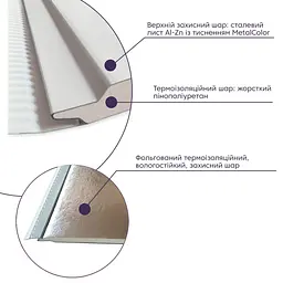 Фасадна панель Sticker Wall PU 415 x 15 x 3800мм D SW-00001719 - мініатюра 2