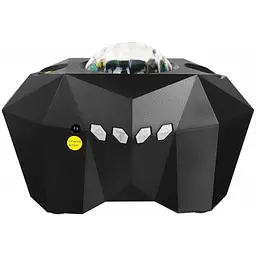 USB нічник проектор Зоряне небо з колонкою bluetooth Чорний - мініатюра 3