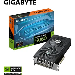 Відеокарта GIGABYTE GeForce RTX5060 8Gb EAGLE OC (GV-N5060EAGLE OC-8GD) - мініатюра 11