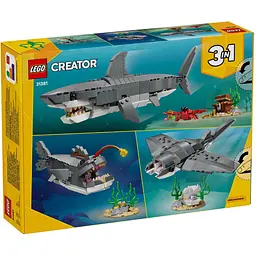 Конструктор LEGO Creator Злісна акула і скриня зі скарбами 379 деталей (31381). - мініатюра 10