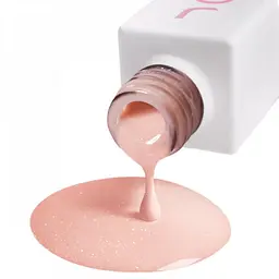 Рідкий гель для укріплення та моделювання PolyLiquid gel 10 Apricot Gleam бежевий JOIA vegan 8 мл - мініатюра 4