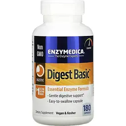 Травні ферменти Enzymedica Digest Basic 180 капсул - мініатюра 3