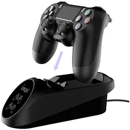 Зарядка для джойстиків PS4 DualShock 4 зарядна станція iPega PG-9180 Charging Station - мініатюра 5