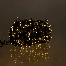 Гірлянда Нитка вулична 1000 LED 100 м на сонячній батареї чорна, жовтий GarlandoPro SB1000L100MBY - мініатюра 5