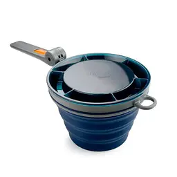 Горнятко GSI Outdoors Collapsible Fairshare Mug Синій (1099-79202) - мініатюра 2