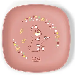 Набір тарілок Chicco Dish Set 2 шт. рожевий (16002.15) - мініатюра 4