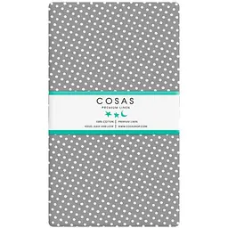 Простирадло полуторне Cosas White Dots 155х240 см (Горох_сбелый_2)