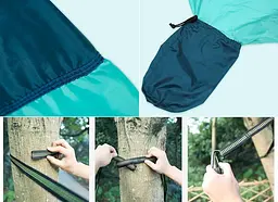 Гамак Xiaomi ZaoFeng Parachute Cloth/Blue (HW070101) [48716] - мініатюра 4