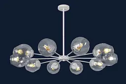 Люстра молекула Levistella 7526039-10 WH+CL - мініатюра 2