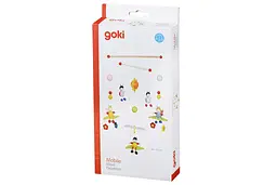 Мобайл дерев'яний Goki Бджоли та жуки (52954G) - мініатюра 4