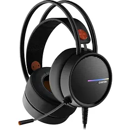 Ігрова гарнітура Canyon Interceptor GH-8A Black/Orange (CND-SGHS8A)