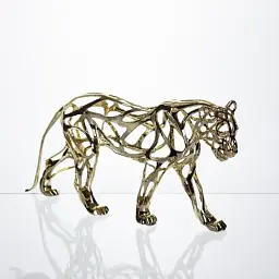 Декоративна фігурка Yiwu Cougar 31х6х16 см металева статуетка колекційна для дому декор HP-7-17 - мініатюра 6