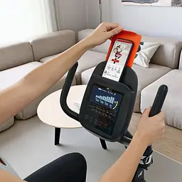 Горизонтальний велотренажер Hop-Sport HS-5000L Ranker чорно-золотистий - мініатюра 3