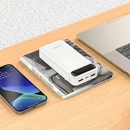 Портативний акумулятор Borofone Freeway 20000mAh BJ14A чорний - мініатюра 3