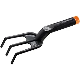 Разрыхлитель садовый Fiskars Solid, 30,7 см, черный (1001600)