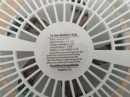 Настільний вентилятор Desktop Fan F-23 - мініатюра 3