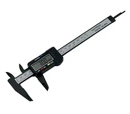 Електронний цифровий штангенциркуль мікрометр з LCD дисплеєм Digital Caliper 150 мм - 0.01 мм - мініатюра 2