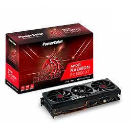 Відеокарта AMD Radeon RX 6800 XT 16GB PowerColor Red Dragon (AXRX 6800XT 16GBD6-3DHR/OC) Б/В - мініатюра 2