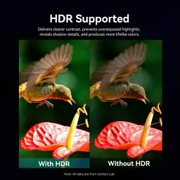 Кабель мультимедійний HDMI M to HDMI M 45.0m 4K60Hz fiber optic black Vention (ALSBW) - мініатюра 9