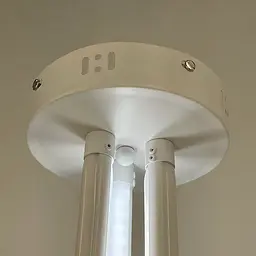 Стельова біла LED люстра на три завитки | Арт. 9979/3 | Line F - мініатюра 7