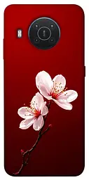 Чохол Demsky Sakura red для Nokia X10 / X20