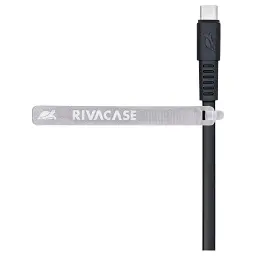 Дата кабель USB 2.0 AM to USB-C 1.2m black RivaCase (PS6002 BK12) - мініатюра 3