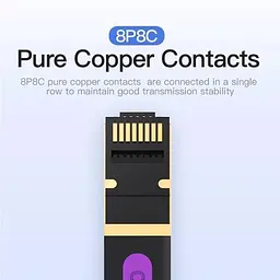 Патч-корд Vention CAT7 SSTP Ethernet, 1.5 м, чорний (ICABG) - мініатюра 3