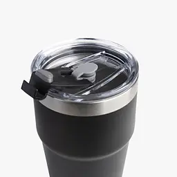 Бутылка Smart Shake Bohtal Insulated Travel Mug 600 мл, Black - мініатюра 3