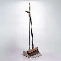 Набір для прибирання віник+совок, бежевий Yiwu HP-35015-70BE - мініатюра 3