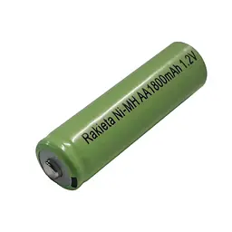 Акумуляторна батарейка АА RAKIETA Ni-MH, 1.2V, 1800mA, Зелений, пальчиковий акумулятор АА