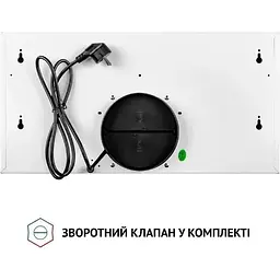 Витяжка Perfelli TL 6212 WH 700 LED - мініатюра 8