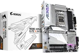 Материнська плата Gigabyte B650E Aorus Elite X AX Ice Socket AM5 (B650E A ELITE X ICE) Б/В
