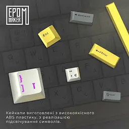 Клавіатура Epomaker AK820 Pro Gift Switch Black механічна бездротова (AK820-PRO-B-G) - мініатюра 19