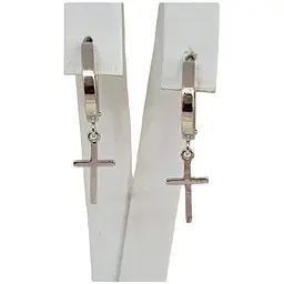 Срібні сережки Dear Хрестики. 3441.1С