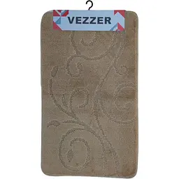 Набір килимків для ванної Vezzer Standart 60x100 та 60x50 см бежевий (VZS4500) - мініатюра 2