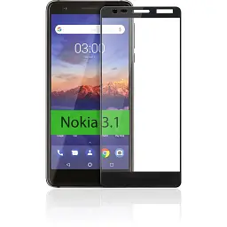 Скло захисне Vinga для Nokia 3.1 Black (VTPGS-N31B) - мініатюра 5