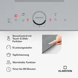 Індукційна варильна поверхня Klarstein Delicatessa Slim (10035197) - мініатюра 5