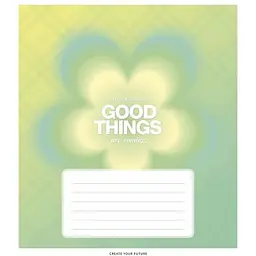 Зошит учнівський "Good things" Школярик 018-3526L 18 аркушів Різнокольоровий