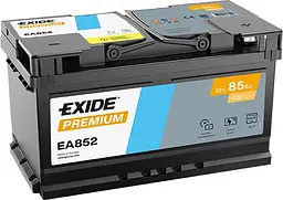 Автомобільний акумулятор EXIDE Premium Carbon Boost 2.0 6СТ-85Ah АзЕ 800A (EN) EA852