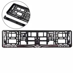 Рамка номера для Toyota Тип 2 Морозостійка Кольоровий Логотип (Avtovin)