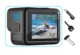 Захисне скло комплект 3 шт для GoPro HERO 10 BeWatch (12203GO10) - мініатюра 5